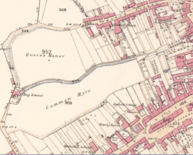 Forfar - Strathmore Recreation Grounds : Map credit National Library of Scotland